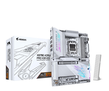 Płyta główna Socket AM5 Gigabyte X870E AORUS PRO X3D ICE